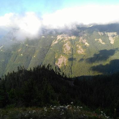 Hiking Rattlesnake and Mailbox Peak!! (The cold one we found was not cracked open by the boys)