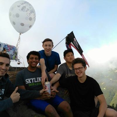 Hiking Rattlesnake and Mailbox Peak!! (The cold one we found was not cracked open by the boys)