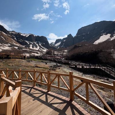 Pictures from Changbai Mountain! I didn’t test it but if I read the signs right, if you aim for the top spot on the urinal it’ll send your data to a hospital and you can get a health report. I haven’t seen anything like it since. China!
