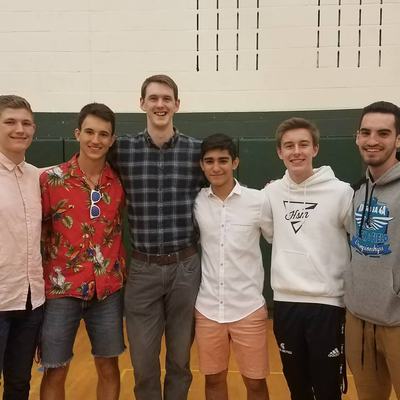 Thankful for everyone pictured and not pictured that invited me into the track family. I Never imagined that I would make postseason for High Jump or even enjoy running the 400. Couldn't meet or compete with a finer group of guys. #STP