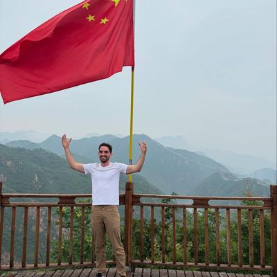Bunch of photos from the Great Wall. I believe the part of it we did was West Mutianyu which is a newer one. Took 2 hours to get to from Beijing but it was super quiet without crowds so definitely worth it.

Got to hang out with an Austrian couple and Spanish guy as we went along the wall. They built a water slide near the wall (couldn’t see the wall when you were on it) so we rode on that too and did some kayaking. The Chinese love to make everything an amusement/theme park which can be fun and