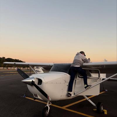 Flying w/ Manan (Not pictured)