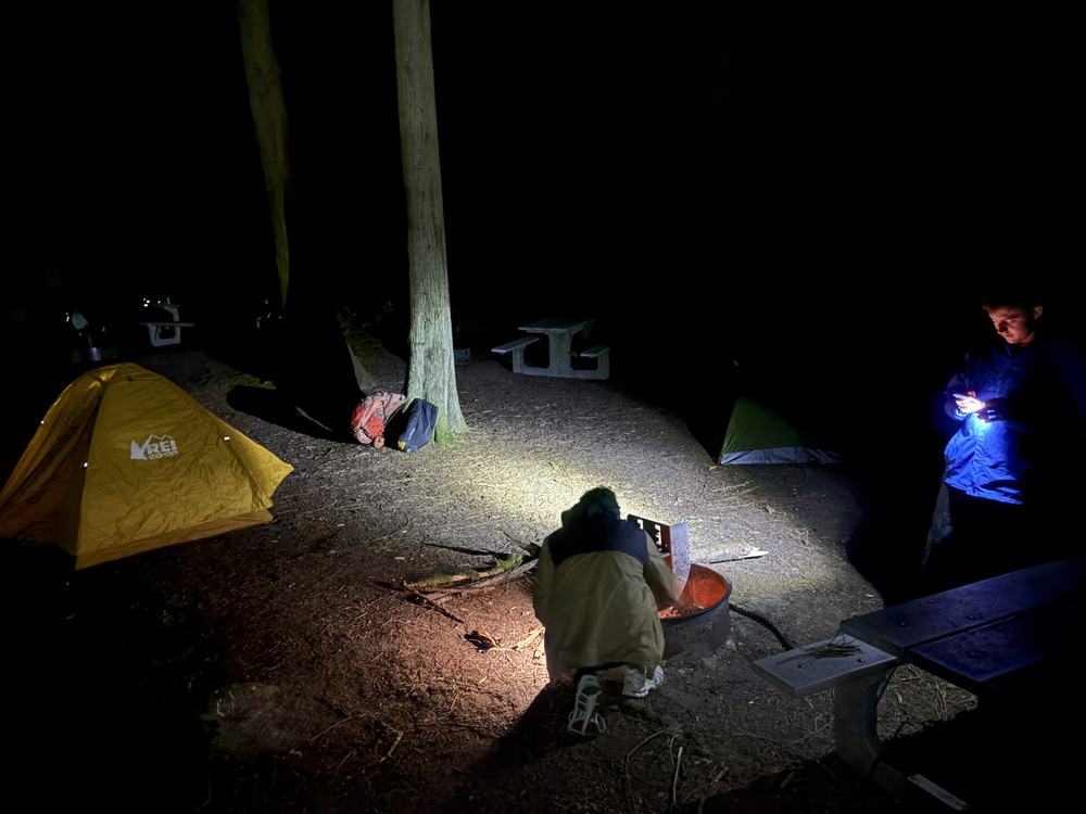 Late Night Campsite