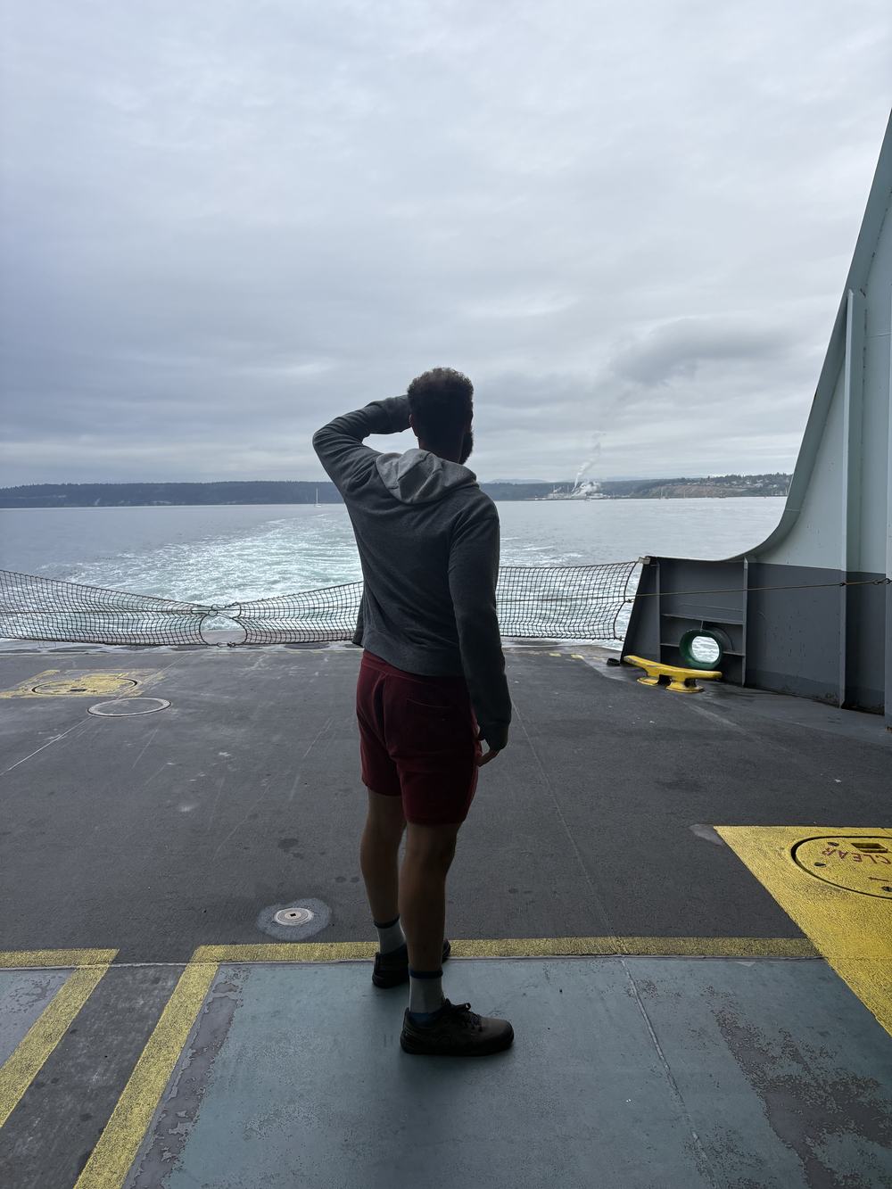 Anthony on Ferry