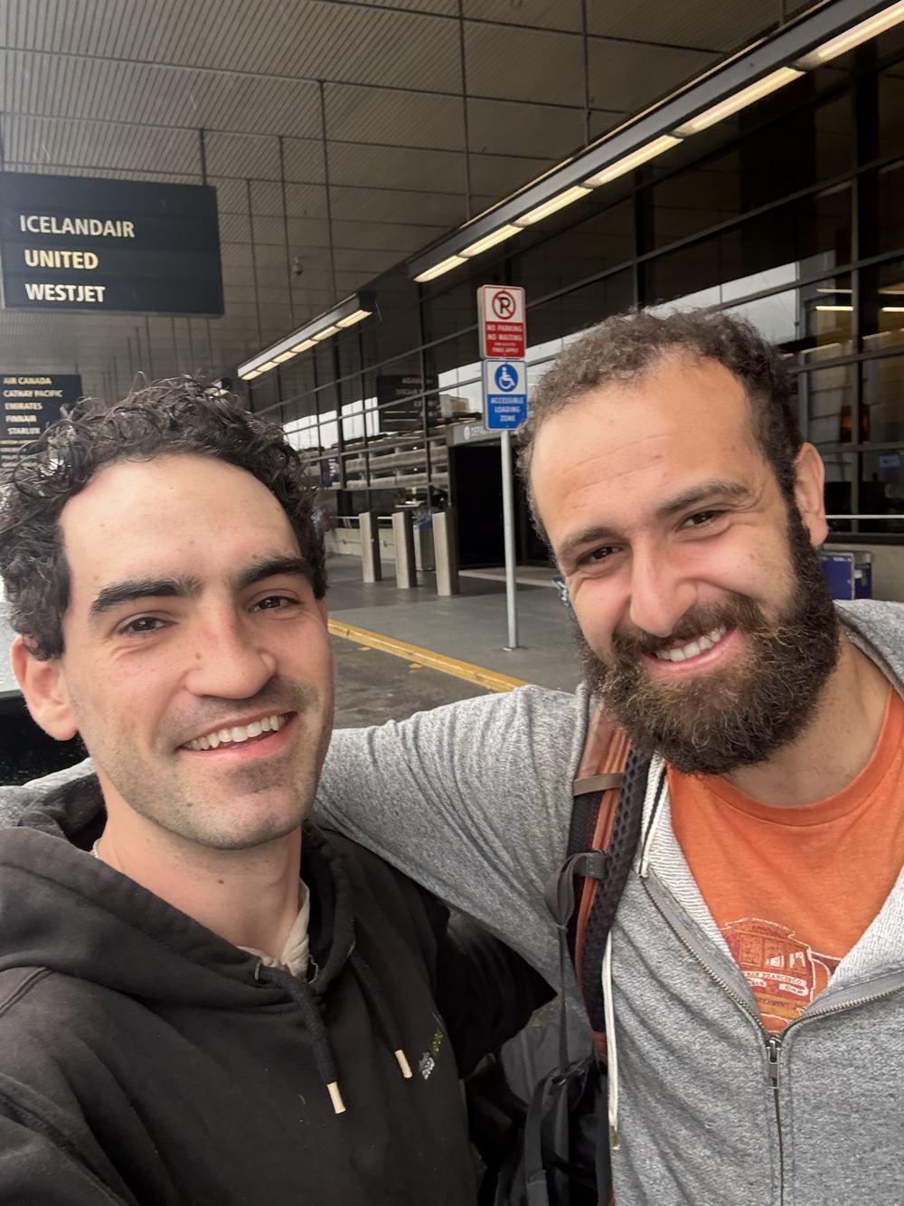 Anthony Airport Goodbye
