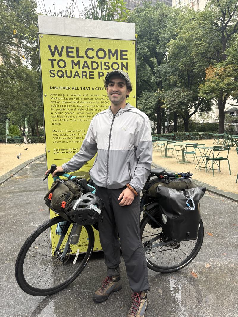 Beginning of journey in Madison Square Park