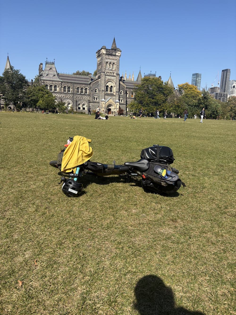 Bike and Artem at University of Toronto